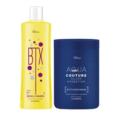 Набор для ботокса волос Silver Hydration BTX, 1000/1000 мл.