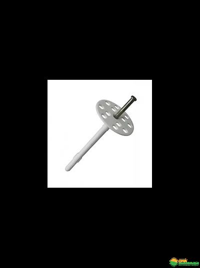 Дюбель для теплоизоляции с металлическим гвоздем