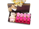 Подарочный набор мыльных роз с мишкой в коробке Sweet love ОПТОМ