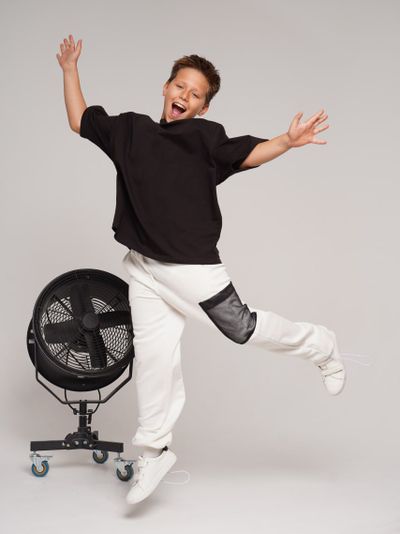 Плотная оверсайз футболка (футер)