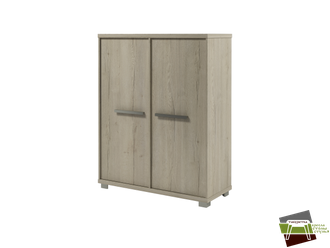 Шкаф двухсекционный с гардеробом Z-32-02 1232*500*1538 (Ш*Г*В)