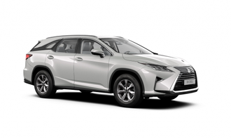 Дефлекторы окон Lexus RX L, 2017-, темный, 4 шт.