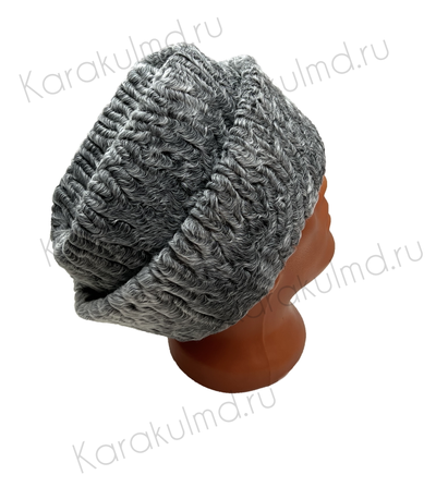 Москвичка из серого отборного Каракуля