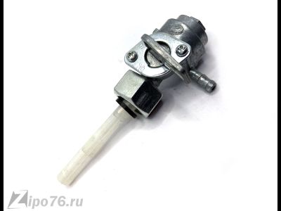Топливный кран м14 для бензогенератора левый 188F 6500 c отстойником
