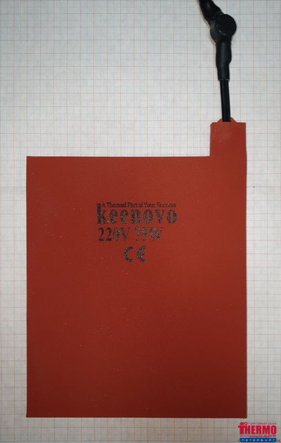 ГИБКАЯ НАГРЕВАЮЩАЯ ПЛАСТИНА 75 ВТ 220 В (160Х190) (ТЕРМ.10) KEENOVO (ВНЕШНИЙ ДАТЧИК ТЕМПЕРАТУРЫ НА +10 ГРАДУСОВ ПО ЦЕЛЬСИЮ (ПОРОГ ВКЛЮЧЕНИЯ +5/+15 ГРАД)