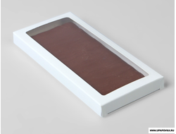 Коробка для шоколада 17,1 x 8 x 1,4 см Белый