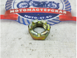 Гайка оси бокового прицепа Урал Днепр  фото