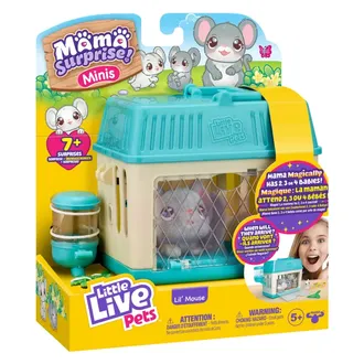 Little Live Pets Набор игровой Moose Мышка становится мамой 26510