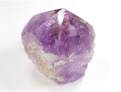 Аметист, аметрин, кристалл полированный со спиленным основанием, Бразилия (59*51*40 мм, 135 г) №37668