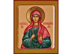 Наталия Никомидийская, святая мученица. Рукописная икона.