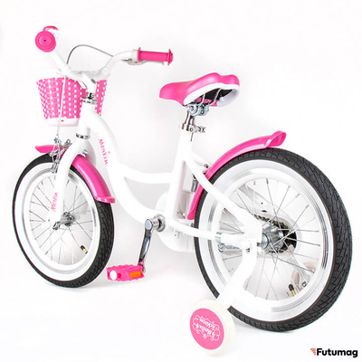 Велосипед TechTeam Merlin розово-белый