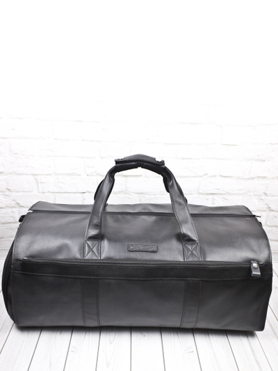 Кожаный портплед / дорожная сумка Milano black 
(арт. 4035-91)