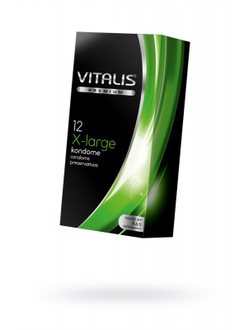 267 Презервативы VITALIS PREMIUM № 12 x-large - увеличенного размера (ширина 57 мм)