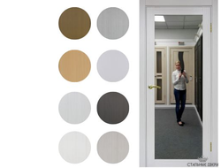 Турин 501.1 Ясень Серебристый ЗЕРКАЛО ОП