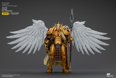 Сангвиний, Примарх Кровавых Ангелов (Warhammer Horus Heresy) - КОЛЛЕКЦИОННАЯ ФИГУРКА 1/18 Blood Angels Sanguinius Primarch of the IX Legion (JT00218) - JOYTOY