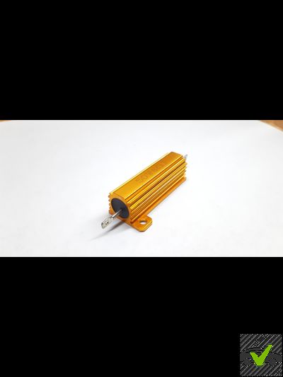 Резистор силовой проволочный с радиатором 50 Вт, 6 Ом, 5% (50W6ΩJ)