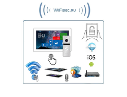 FREEDOM 10 FHD WIFI KIT - комплект из 10" сенсорного Full HD WIFI монитора и вызывной панели, с DVR (Tuya/Smart Life)