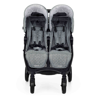 Коляска прогулочная для двойни Valco Baby Slim Twin Grey Marle