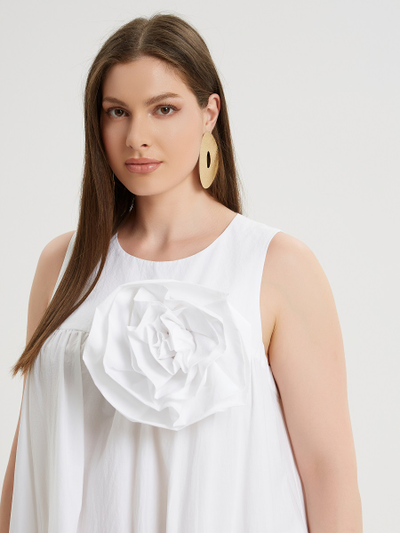 Брошь-цветок