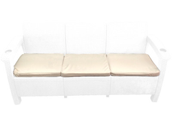 Диван пластиковый трехместный Sofa 3 Seat