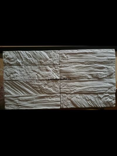 Декоративный гипсовый камень 23*6см толщина 1см г. Тамбов цена за 1 кв.м