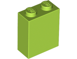 Brick 1 x 2 x 2 with Inside Stud Holder, Lime (3245c / 6146894 / 6448163)