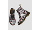 Dr Martens ботинки 1460 Pascal с цветами черные