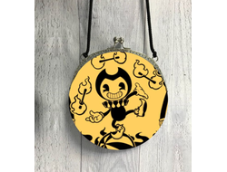 Сумка круглая Бенди и Чернильная машина №12