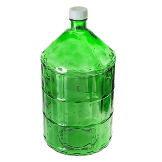 Бутыль "Казак" зеленая, 22 литра