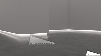 ТЕНЕВОЙ ПЛИНТУС PRO DESIGN - АНОДИРОВАННЫЙ - 7209