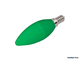 Ecola LED Color B37 6w Green E14