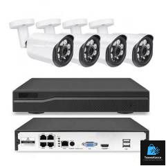 Комплект IP видеонаблюдения XPX 3804 - 5МП POE