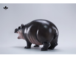 Большой бегемотик Му Денг - Коллекционная ФИГУРКА 1/6 MooDeng Plus Static Animal Model (JXK285) - JXK