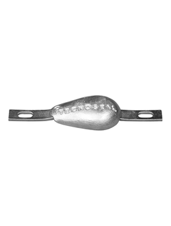 Анод магниевый, 120х78 мм с крепежной пластиной