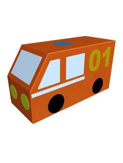 Контурная игрушка «Пожарная машина»