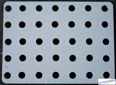 Луковая решётка 53х39 35 отверстий