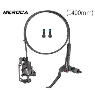 Тормоз диск. гидр. Meroca HD-M800, задн./лев., 1400мм, черн.