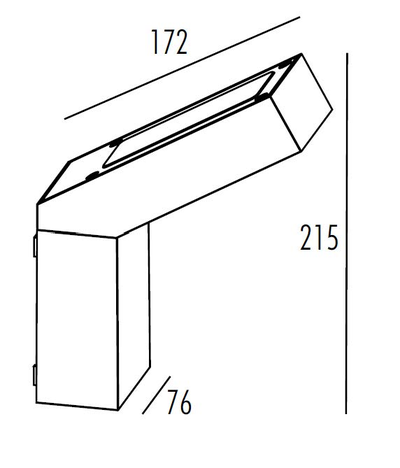 Архитектурный светильник серии  TUBE LED   W 2999