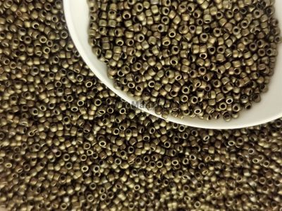 Toho 15/0 - 5г - 225 Бронза/античное золото (TR-15-225)