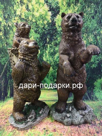 Медведь - красавец  53*25см    2,2 кг    полистоун Россия 2170-016706