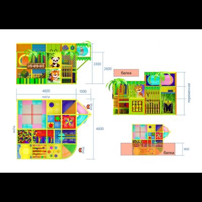 Детский лабиринт «Зов Джунглей»