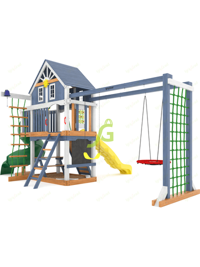 Детская площадка IgraGrad Шато с трубой (Домик) мод.1