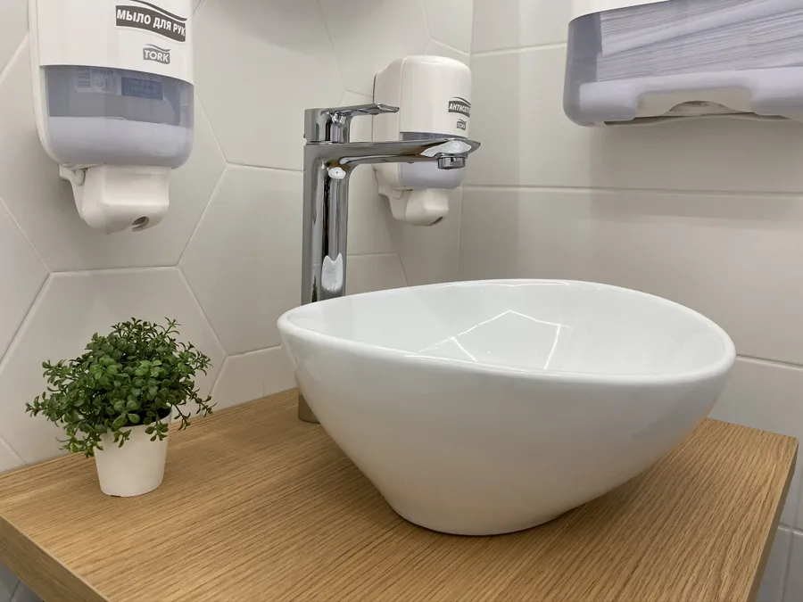 Мыло, антисептик, полотенца