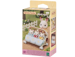 Sylvanian Families Аксессуар для фигурок Коляска для тройняшек, 5533