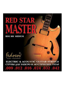 Fedosov RSM009 Red Star Master Medium
