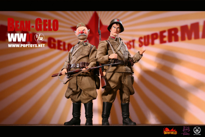 Красноармеец-крестьянин Виктор - Коллекционная ФИГУРКА 1/12 Bean Gelo Series The peasant class soldier Victor (BGS018) - POPTOYS