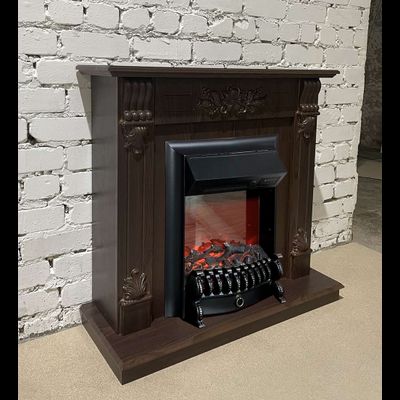 Электрокамин Берта AO с очагом Fobos