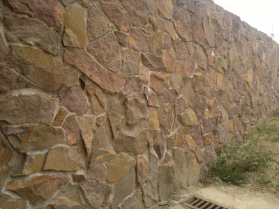 Бутовый камень гранитный (салатовый)