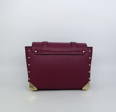 Michael Kors Manhattan Smooth Leather Bordo