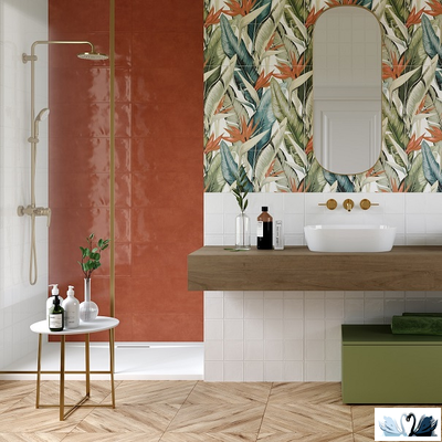 xПлитка настенная Gracia Ceramica Mango ocher wall 25 х 60 см охра